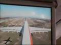Iberia A340 Landing Madrid
