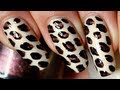 Nail Art Animal Leopard / Leopard Style Nails Tutorial