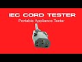Testing an IEC Lead - Seaward PrimeTest 100 PAT Tester