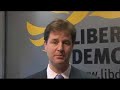 Nick Clegg's New Year message