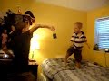 Kung fu fighting with a 4 yr old