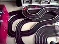 Super compact Fleischmann slotrace track (3 x 1,8 m.)