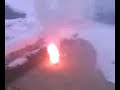 homemade potassium nitrate (saltpetre) smoke bomb