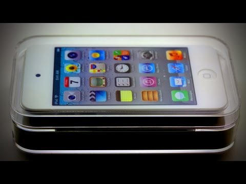ipod touch 4g unboxing - Buy this iPod Touch here - http://amzn.to/Jd4fPP SUBSCRIBE FOR MORE ON IOS 5! This is an unboxing of the iPod Touch 4G in white. This model still carries the...