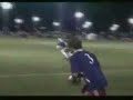 Unbelievable soccer somersault throw-in