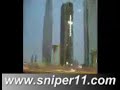 صليب عملاق على شكل إنارة وسط دبي.. أنـظروا الغزو الصليبــي لجزيرة العرب