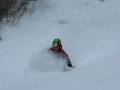 Caden Skiing VT powder - Nov 2008