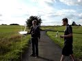 RC Segelflugzeug - Rabe 13 - Stromleitung