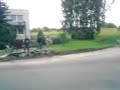 Motórzysta jest szalony
