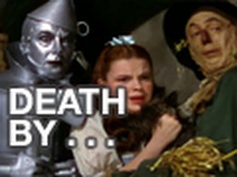 movieclipsGAMES - Play the interactive movie game with clips from the film The Wizard of Oz. Guess how the person dies in the scene by choosing the murder weapon.
