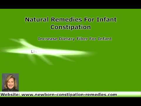 how to relieve constipation on newborns