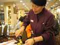 Preparing Wing Wah Pork Lard Rice (大禜华猪油饭)