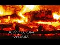 V03543 720p HD time lapse fireplace wood burning