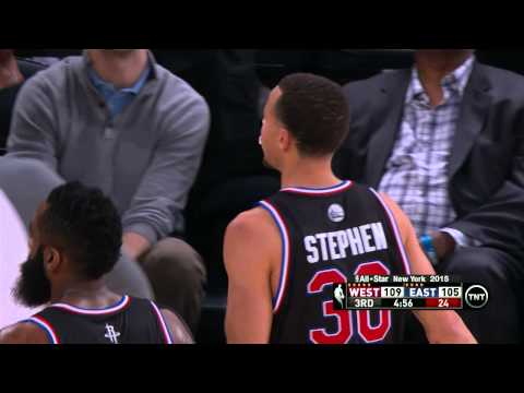 Video: Steph Curry Makes A Ridiculous Circus Shot