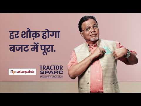 Asian Paints Tractor Sparc Emulsion-Budget Wala Paint