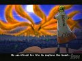 fourth hokage vs. nine tailed fox ultimate ninja 3