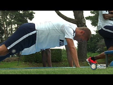 ALLENAMENTO INTER REAL AUDIO 07 07 2014