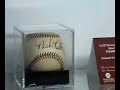 this is a video highlighting top items from mastro auctions' booth at the national in chicago. everything featured, including the t206 honus wagner, was sold in an auction on friday night of the show.