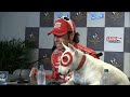 Indy 500 Post-race Franchitti talks about former Indy champ