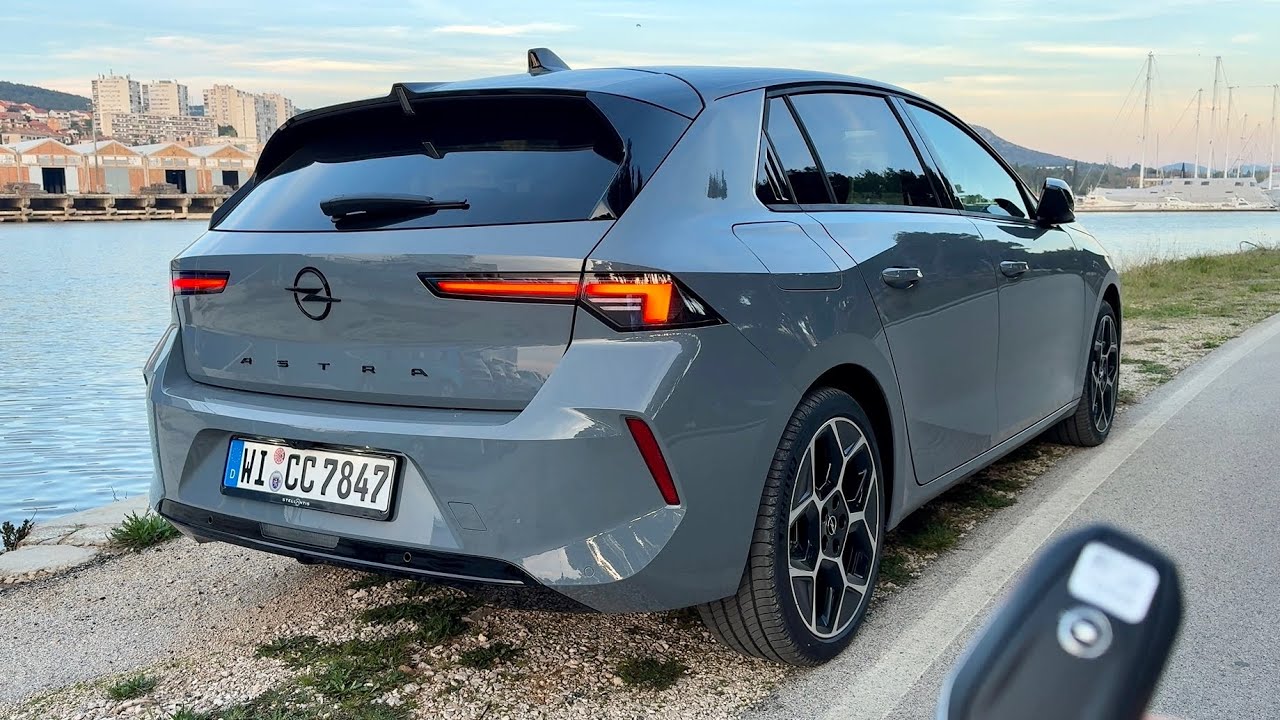 New OPEL ASTRA FACELIFT 2026 - SUNSET POV test drive (DIESEL 130 HP, Ultimate)