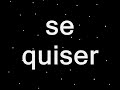 Se Quiser - T�nia Mara