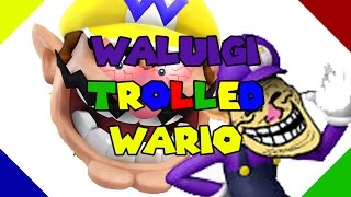 Waluigi annoys Wario
