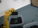 Lego 8294 Excavator Yellow with Pneumatic