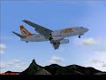 Pouso na 02 do SDU GOL Virtual