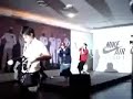 point blanc doing kl lheng chai in the af1 party on 25.1.2007. uncle real was the hypeman & co rapper for this performance.