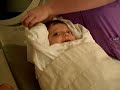 Little Levi being a brave boy