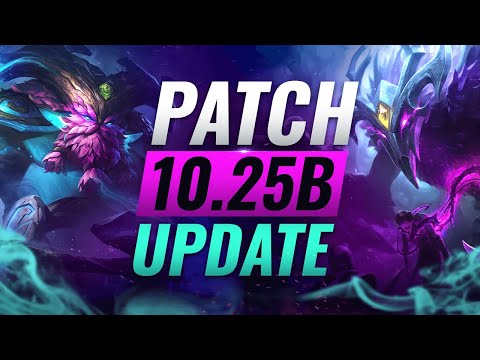 NEW UPDATE: BEST Champions TIER List – League of Legends Patch 10.25B