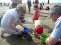 baby will on the beach