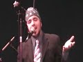 intro song at an evening with hawksley workman at the bronson centre in ottawa february 28th, 2008.
workman and band come out in tin-foil star and moon antennae and play on tiny instruments.
thanks to the band for letting me film. thanks to the bouncers.