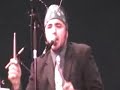 intro song at an evening with hawksley workman at the bronson centre in ottawa february 28th, 2008.
workman and band come out in tin-foil star and moon antennae and play on tiny instruments.
thanks to the band for letting me film. thanks to the bouncers.