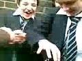 Sam plays knuckles with a german BEAST