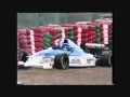 Ukyo katayama crashes at the 1995 japanese grand prix