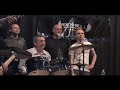 at rock 'n roll fantasy camp, campers jam all day with legendary rock musicians.

here, nick mason of pink floyd plays on drums, micky dolenz of the monkeys plays guitar, and producer mark hudson leads campers on vocals in a fun jam session.

part 2 of 2.

check out all the other amazing rock stars that come to these camps.

www.rockcamp.com