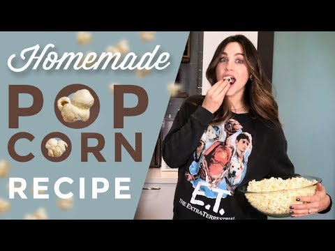 How to Make Homemade Popcorn