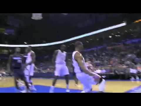 Westbrook punctuates OKC’s 114-69 blowout of the Bobcats Westbrook punctuates OKC’s 114-69 blowout of the Bobcats