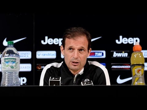 La conferenza di Allegri prima di Juventus-Palermo - Allegri's pre-match Palermo conference La conferenza di Allegri prima di Juventus-Palermo - Allegri's pre-match Palermo conference