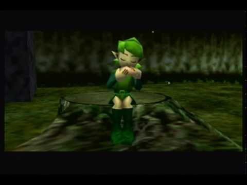 how to find saria in the lost woods nintendo 64