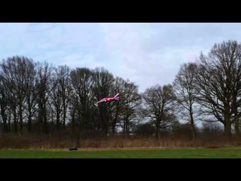 BAE Hawk – 2. Landung