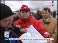 Protest mieszka?ców Szyd?owca Protest mieszka?ców Szyd?owca