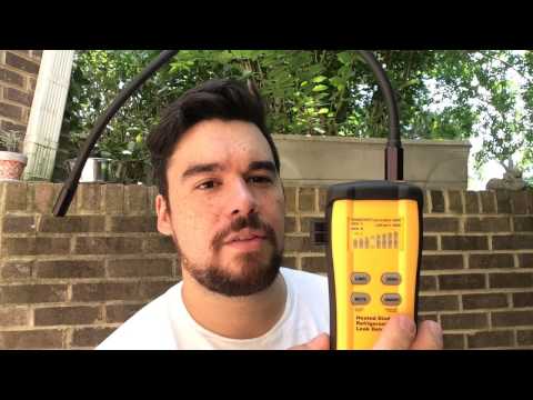 how to leak check a refrigeration system