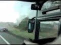 Trąba powietrzna przewraca autokar zespołu Śląsk
