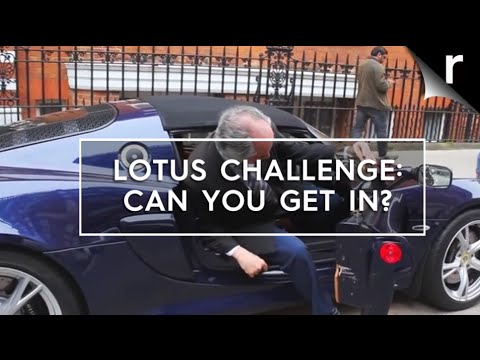 Lotus Challenge: Old man gets stuck in an Exige S