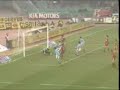 Roma - Lazio gol di tacco di Roberto Mancini