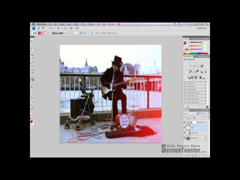 how to make a light leak in photoshop