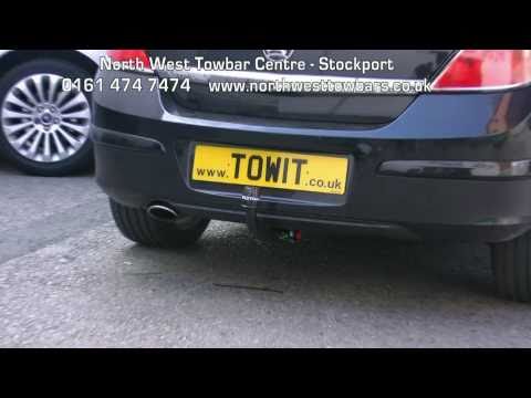 how to fit a towbar to a vauxhall vectra c