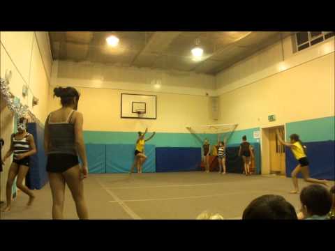 HORNSEY - groups of Gymnasts that train at the Harringay Club N8 put on a christmas Disney themed show 2012.